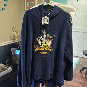 Looney Tunes Navy Hoodie